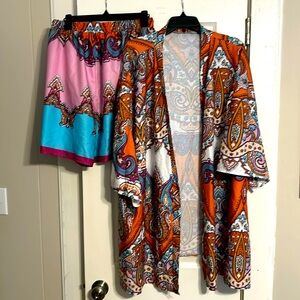 2 Piece Kimono Set